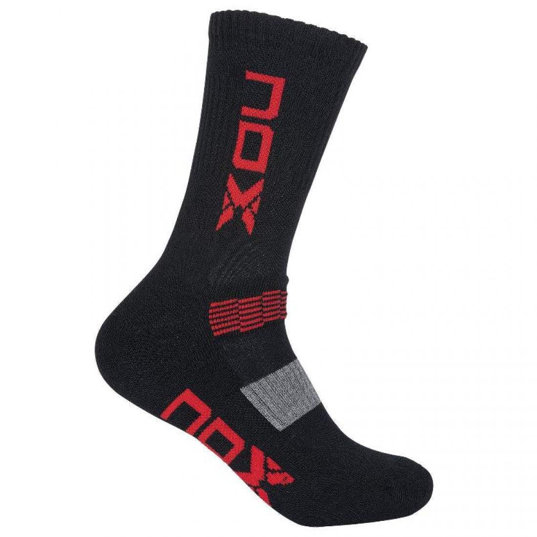 Calcetines NOX Negro Rojo